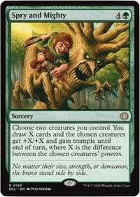 Spry and Mighty - Lorwyn Eclipsed - Magic: The Gathering card