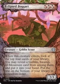 Eclipsed Boggart (Showcase) - Lorwyn Eclipsed - Magic: The Gathering card