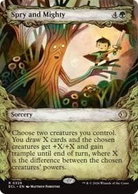 Spry and Mighty (Showcase) - Lorwyn Eclipsed - Magic: The Gathering card