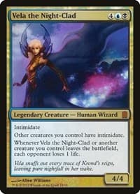 Vela the Night-Clad - Commander's Arsenal - Magic: The Gathering card