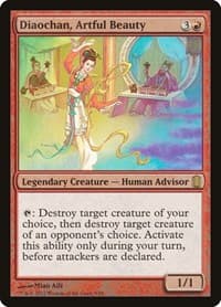 Diaochan, Artful Beauty - Commander's Arsenal - Magic: The Gathering card