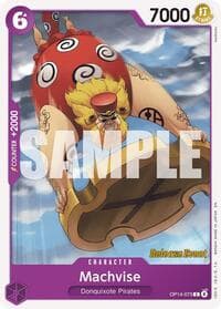Machvise - The Azure Sea's Seven Release Event Cards - One Piece Card Game card