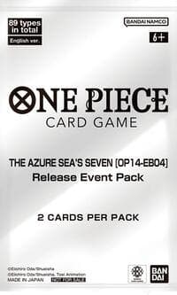 The Azure Sea's Seven - Release Event Pack - The Azure Sea's Seven Release Event Cards - One Piece Card Game card