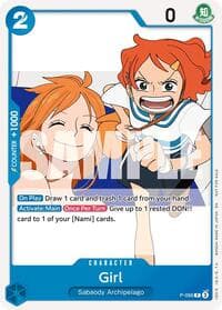 Girl (OP14 Release Event) - One Piece Promotion Cards - One Piece Card Game card
