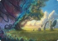 Morningtide's Light Art Card - Art Series: Lorwyn Eclipsed - Magic: The Gathering card