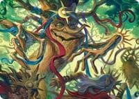 Sun-Dappled Celebrant Art Card - Art Series: Lorwyn Eclipsed - Magic: The Gathering card