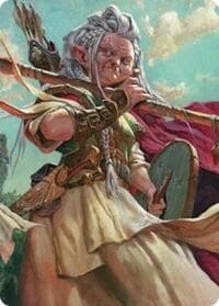 Brigid, Clachan's Heart Art Card - Art Series: Lorwyn Eclipsed - Magic: The Gathering card