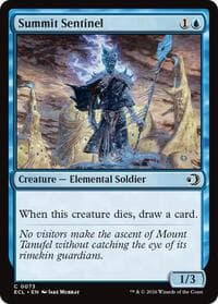 Summit Sentinel - Lorwyn Eclipsed - Magic: The Gathering card