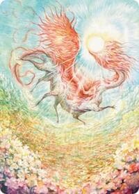 Eirdu, Carrier of Dawn Art Card - Art Series: Lorwyn Eclipsed - Magic: The Gathering card