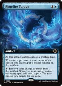 Rimefire Torque (Extended Art) - Lorwyn Eclipsed - Magic: The Gathering card