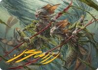 Champions of the Shoal Art Card (Gold-Stamped Signature) - Art Series: Lorwyn Eclipsed - Magic: The Gathering card