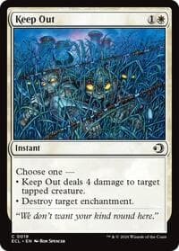 Keep Out - Lorwyn Eclipsed - Magic: The Gathering card