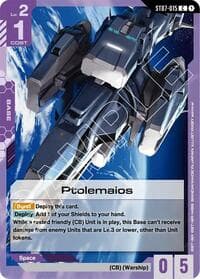 Ptolemaios - Starter Deck 07: Celestial Drive - Gundam Card Game card