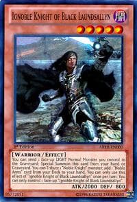 Ignoble Knight of Black Laundsallyn - Abyss Rising - YuGiOh card