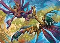 Illusion Spinners Art Card - Art Series: Lorwyn Eclipsed - Magic: The Gathering card