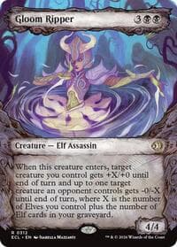 Gloom Ripper (Showcase) - Lorwyn Eclipsed - Magic: The Gathering card