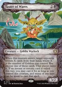 Taster of Wares (Showcase) - Lorwyn Eclipsed - Magic: The Gathering card