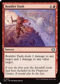 Boulder Dash - Lorwyn Eclipsed - Magic: The Gathering card