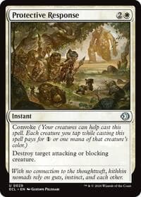 Protective Response - Lorwyn Eclipsed - Magic: The Gathering card