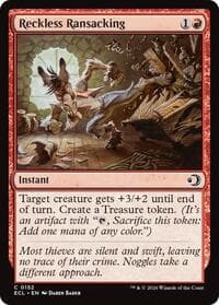 Reckless Ransacking - Lorwyn Eclipsed - Magic: The Gathering card