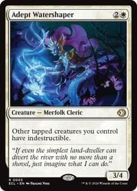 Adept Watershaper - Lorwyn Eclipsed - Magic: The Gathering card