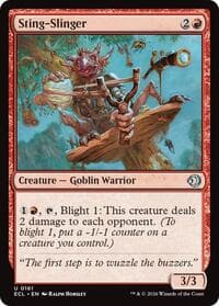 Sting-Slinger - Lorwyn Eclipsed - Magic: The Gathering card
