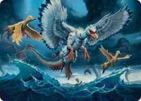 Sunderflock Art Card - Art Series: Lorwyn Eclipsed - Magic: The Gathering card