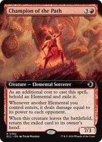 Champion of the Path (Extended Art) - Lorwyn Eclipsed - Magic: The Gathering card