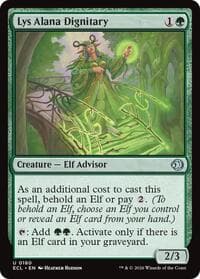 Lys Alana Dignitary - Lorwyn Eclipsed - Magic: The Gathering card