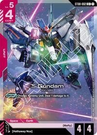 Xi Gundam (ST08-002) (C+) - Starter Deck 08: Flash of Radiance - Gundam Card Game card