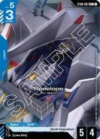 Penelope (ST08-007) (C+) - Starter Deck 08: Flash of Radiance - Gundam Card Game card