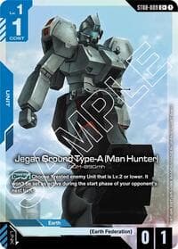 Jegan Ground Type-A (Man Hunter) (C+) - Starter Deck 08: Flash of Radiance - Gundam Card Game card