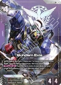 Gundam Exia (ST07-001) (LR+) - Starter Deck 07: Celestial Drive - Gundam Card Game card