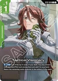Tactical Visionary (C+) - Starter Deck 07: Celestial Drive - Gundam Card Game card