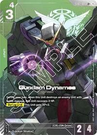 Gundam Dynames (LR+) - Starter Deck 07: Celestial Drive - Gundam Card Game card