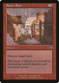 Stone Rain - Mercadian Masques - Magic: The Gathering card