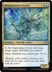 Deepchannel Duelist - Lorwyn Eclipsed - Magic: The Gathering card