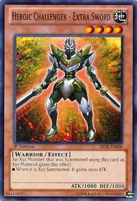 Heroic Challenger - Extra Sword - Abyss Rising - YuGiOh card