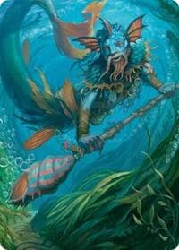 Sygg, Wanderwine Wisdom Art Card - Art Series: Lorwyn Eclipsed - Magic: The Gathering card