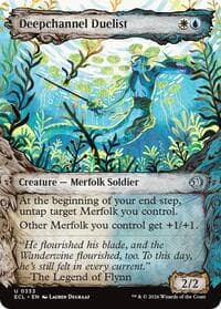 Deepchannel Duelist (Showcase) - Lorwyn Eclipsed - Magic: The Gathering card