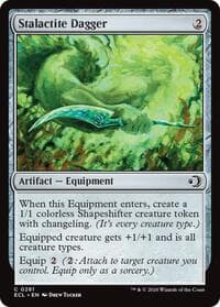 Stalactite Dagger - Lorwyn Eclipsed - Magic: The Gathering card