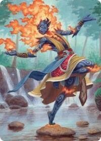Ashling, Rekindled Art Card (16/54) - Art Series: Lorwyn Eclipsed - Magic: The Gathering card