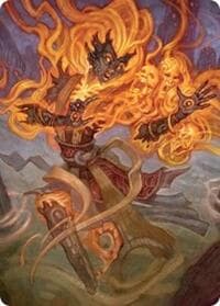 Ashling, Rekindled Art Card (33/54) - Art Series: Lorwyn Eclipsed - Magic: The Gathering card
