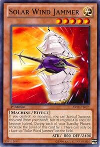 Solar Wind Jammer - Abyss Rising - YuGiOh card