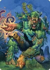 Aurora Awakener Art Card (17/54) - Art Series: Lorwyn Eclipsed - Magic: The Gathering card