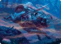 Bristlebane Outrider Art Card - Art Series: Lorwyn Eclipsed - Magic: The Gathering card