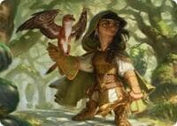 Crossroads Watcher Art Card - Art Series: Lorwyn Eclipsed - Magic: The Gathering card
