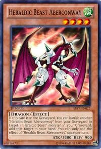 Heraldic Beast Aberconway - Abyss Rising - YuGiOh card