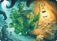 Mutable Explorer Art Card (21/54) - Art Series: Lorwyn Eclipsed - Magic: The Gathering card