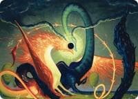 Celestial Reunion Art Card (42/54) - Art Series: Lorwyn Eclipsed - Magic: The Gathering card